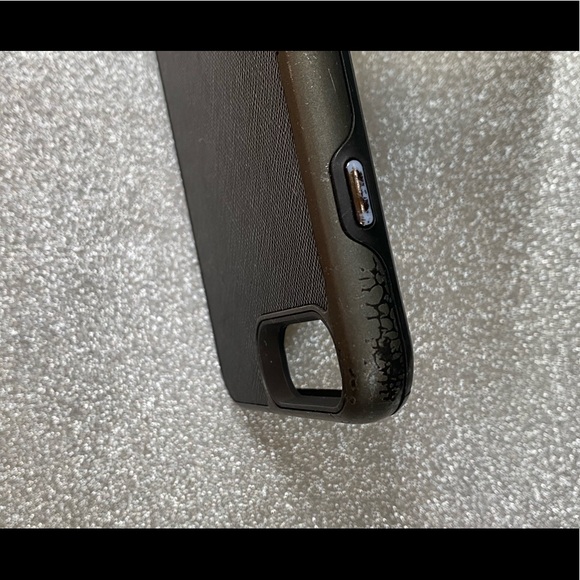 Black Glitter magnetic case iPhone 7 Plus - Picture 6 of 8